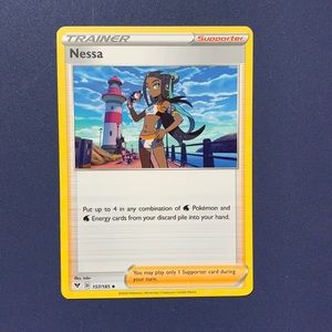 Trainer Nessa Pokémon card 157/185